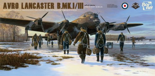 Go to product Border BF010 - 1:32 Avro Lancaster B.Mk.I/III w/Full Interior