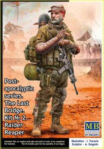 Master Box 24074 - 1:24 Post-apocalyptic series. The Last Bridge. Kit No 2. Raider Reaper