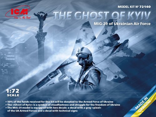 Go to product ICM 72140 - 1:72 The Ghost of Kyiv