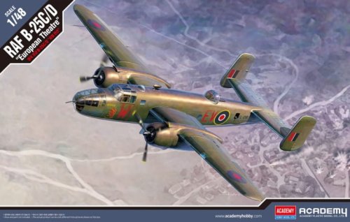 Go to product Academy 12339 - 1:48 RAF B-25C/D European Theatre