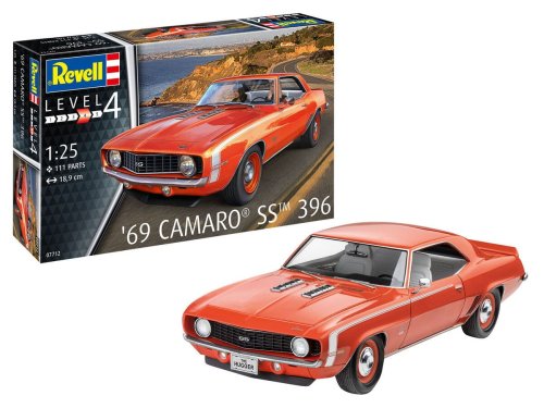 Go to product Revell 67712 - 1:25 69 Camaro SS model set