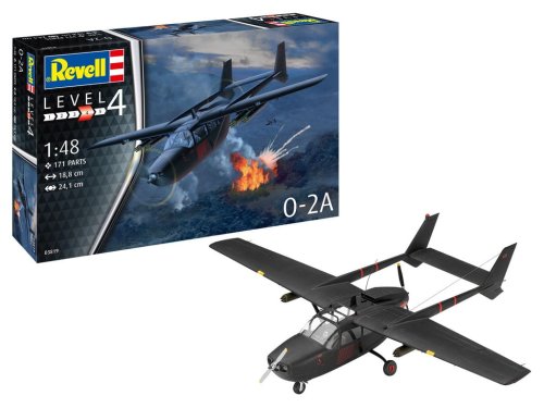 Go to product Revell 63819 - 1:48 Cessna O-2A Skymaster model set