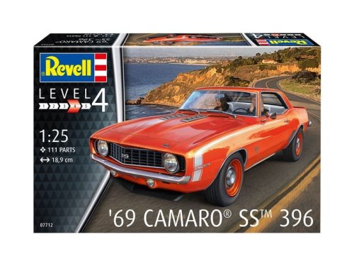 Go to product Revell 07712 - 1:25 69 Camaro SS 396