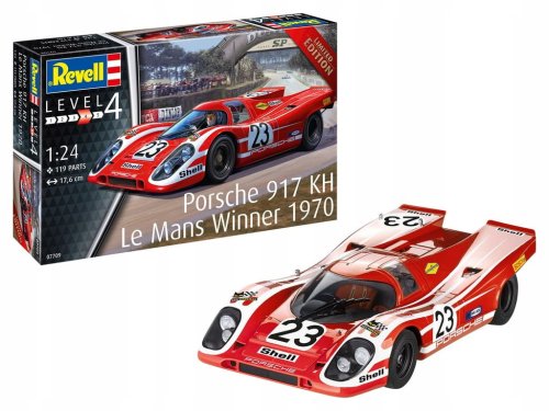 Go to product Revell 07709 - 1:24 Porsche 917K Le Mans Winner 1970