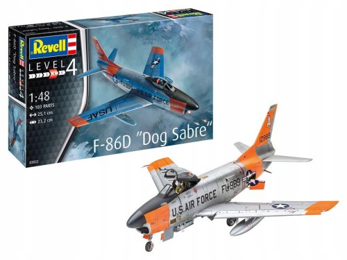 Go to product Revell 03832 - 1:48 F-86D Dog Sabre