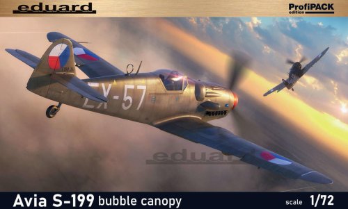 Go to product Eduard 70151 - 1:72 Avia S-199 bubble conopy