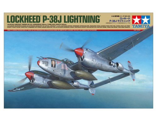 Go to product Tamiya 61123 - 1:48 Lockheed P-38J Lightning