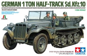 Tamiya 37016 - 1:35 German 1ton Half-Track Sd.Kfz.10