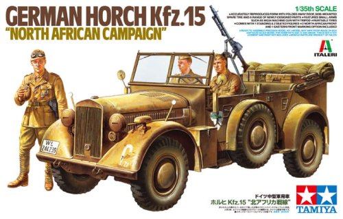 Go to product Tamiya 37015 - 1:35 German Horch Kfz.15 North African Campaign