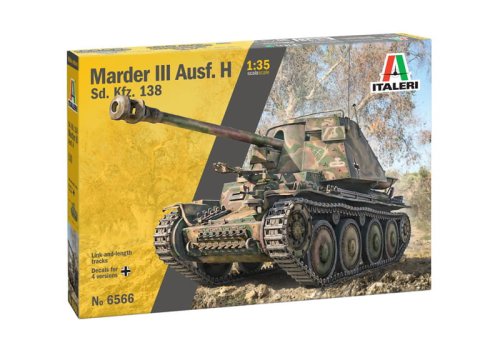 Go to product Italeri 6566 - 1:35 Sd.Kfz.138 Marder III Ausf.H