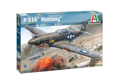 Go to product Italeri 1423 - 1:72 P-51A Mustang