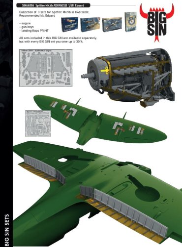 Go to product Eduard SIN64886 - 1:48 Spitfire Mk.Vb Advanced