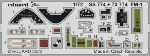Go to product Eduard SS774 - 1:72 FM-1