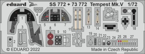 Go to product Eduard SS772 - 1:72 Tempest Mk.V