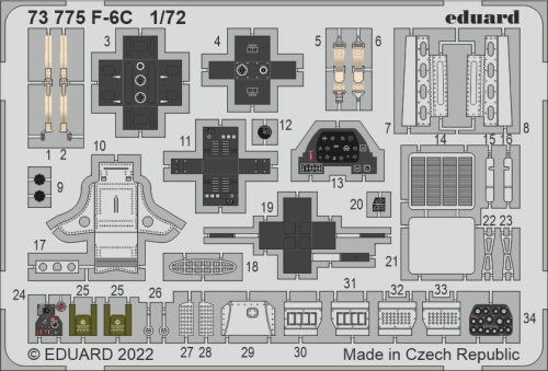 Go to product Eduard 73775 - 1:72 F-6C