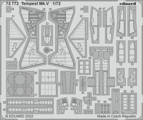 Go to product Eduard 73772 - 1:72 Tempest Mk.V