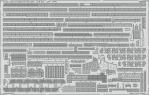 Eduard 53284 - 1:350 USS Constellation CV-64 part 4 - hull & deck