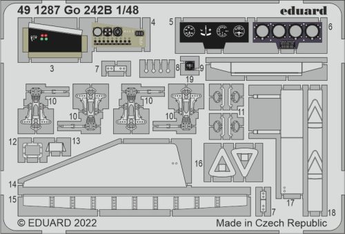 Go to product Eduard 491287 - 1:48 Go 242B