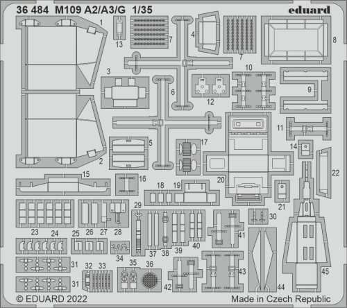 Go to product Eduard 36484 - 1:35 M109 A2/A3/G