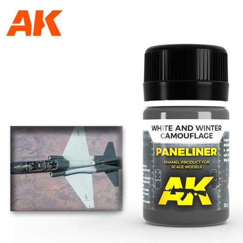 Go to product AK INTERACTIVE 2074 - Paneliner for White and Winter Camouflage