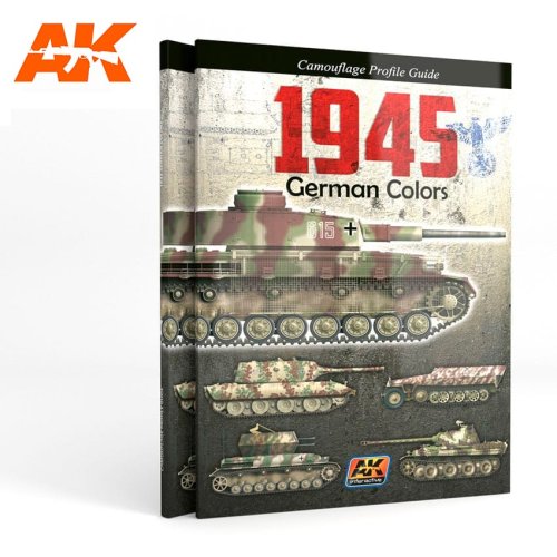 Go to product AK INTERACTIVE 403 - 1945 German Colors - Camouflage Profile Guide