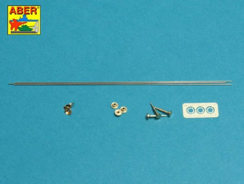 Go to product ABER R-43  - 1:35 Set of Aerials R-113 for Russian Tanks like T-54,T-55 and other AFV