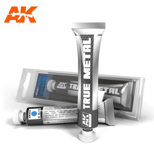 Go to product AK INTERACTIVE 451 - Metallic Blue - True Metal Series