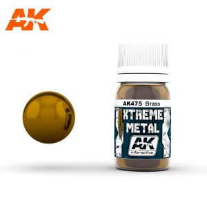 AK INTERACTIVE 475 - Xtreme Metal - Brass 30 ml