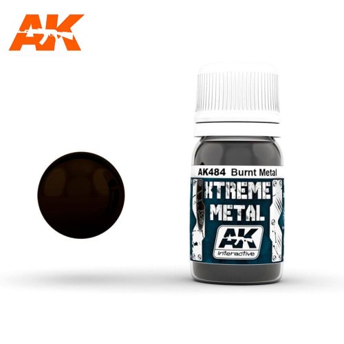 Go to product AK INTERACTIVE 484 - Xtreme Metal - Burnt Metal 30 ml