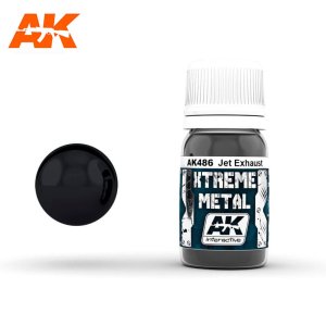 AK INTERACTIVE 486 - Xtreme Metal - Jet Exhaust 30 ml