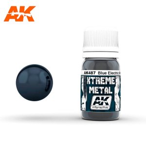 AK INTERACTIVE 487 - Xtreme Metal - Metallic Blue 30 ml