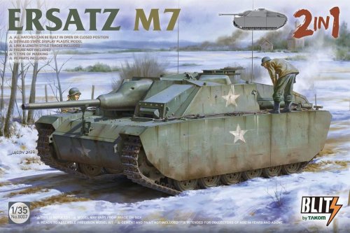 Go to product Takom 8007 - 1:35 Ersatz M7 2 in 1