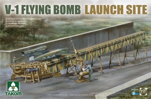 Go to product Takom 2152 - 1:35 V-1 Flying Bomb Launch Site