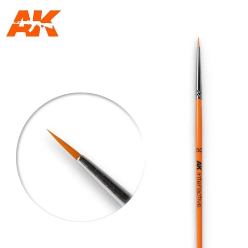 Go to product AK INTERACTIVE 600 - Round Brush 5/0