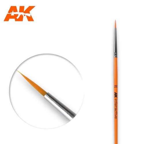 Go to product AK INTERACTIVE 602 - Round Brush 2/0