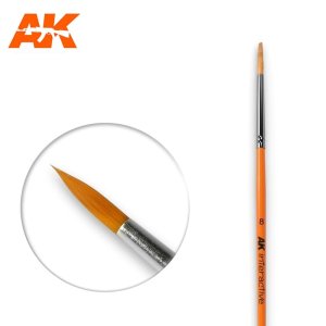 AK INTERACTIVE 607 - Round Brush 8