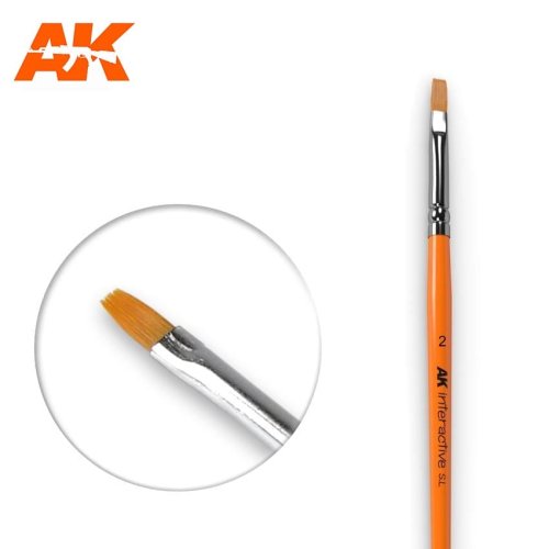 Go to product AK INTERACTIVE 609 - Flat Brush 2