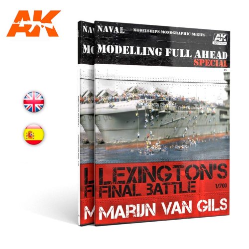 Go to product AK INTERACTIVE 667 - Lexingtons Final Battle - Modelling Full Ahead Special 1