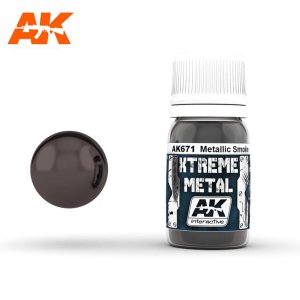 AK INTERACTIVE 671 - Xtreme Metal - Metallic Smoke 30 ml