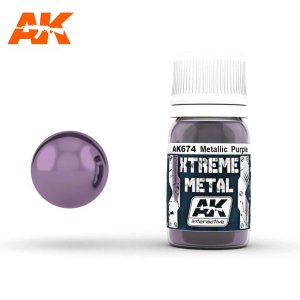 AK INTERACTIVE 674 - Xtreme Metal - Metallic Purple 30 ml