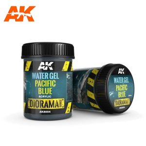 AK INTERACTIVE 8004 - Water Gel Pacific Blue 250 ml - Diorama Series