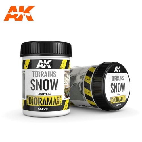 Go to product AK INTERACTIVE 8011 - Terrains Snow 250 ml - Diorama Series