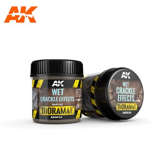 Go to product AK INTERACTIVE 8034 - Wet Crackle Effects 100 ml - Diorama Series