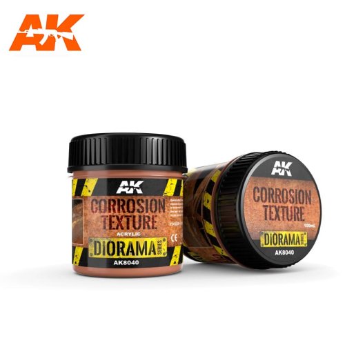 Go to product AK INTERACTIVE 8040 - Corrosion Texture 100 ml - Diorama Series