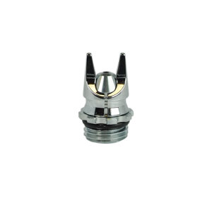 HARDER & STEENBECK 126794 - Air cap and open needle guard for 0,4 mm nozzles in CRplus airbrushes