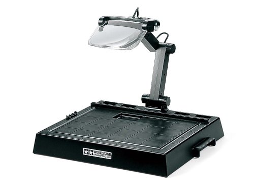 Go to product TAMIYA 74064 - Work Stand w/ Magnifying Lens