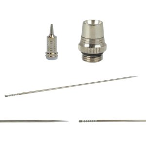 HARDER & STEENBECK 123723 - 0,6 mm nozzle conversion set for H&S airbrushes