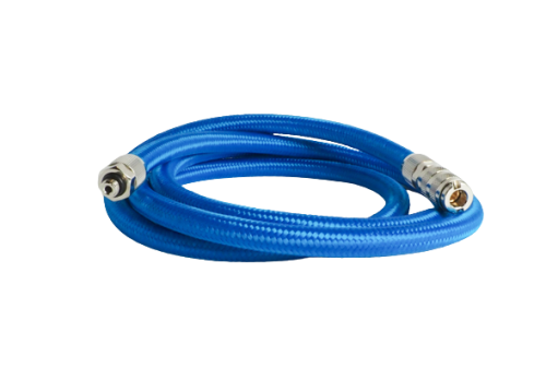 Go to product HARDER & STEENBECK 110283 - Airbrush braided air hose with an M5 thread, 1m long