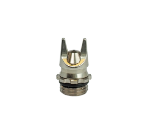 HARDER & STEENBECK 126924 - Air cap and open needle guard for 0,2 mm nozzles in CRplus airbrushes