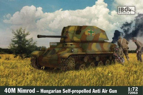 Go to product IBG 72063 - 1:72 40M Nimrod Hungarian Anti Aircraft Gun